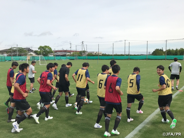 U-16日本代表が活動を開始 ～U-16インターナショナルドリームカップ2019 JAPAN presented by 朝日新聞～