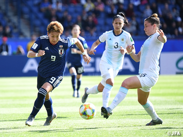 なでしこジャパン、アルゼンチンに0-0で引き分ける～FIFA女子ワールドカップフランス2019