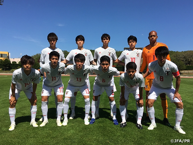 U-18 Japan National Team plays training match - The 25th Lisbon International Tournament U18
