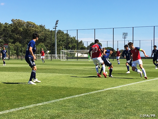 U-18日本代表、第2戦でノルウェーに敗れる ～第25回リスボン国際トーナメント～