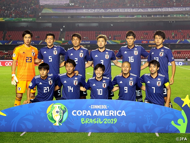 Samurai Blue 初戦は0 4でチリに敗れる Conmebolコパアメリカブラジル19 Jfa 公益財団法人日本サッカー協会