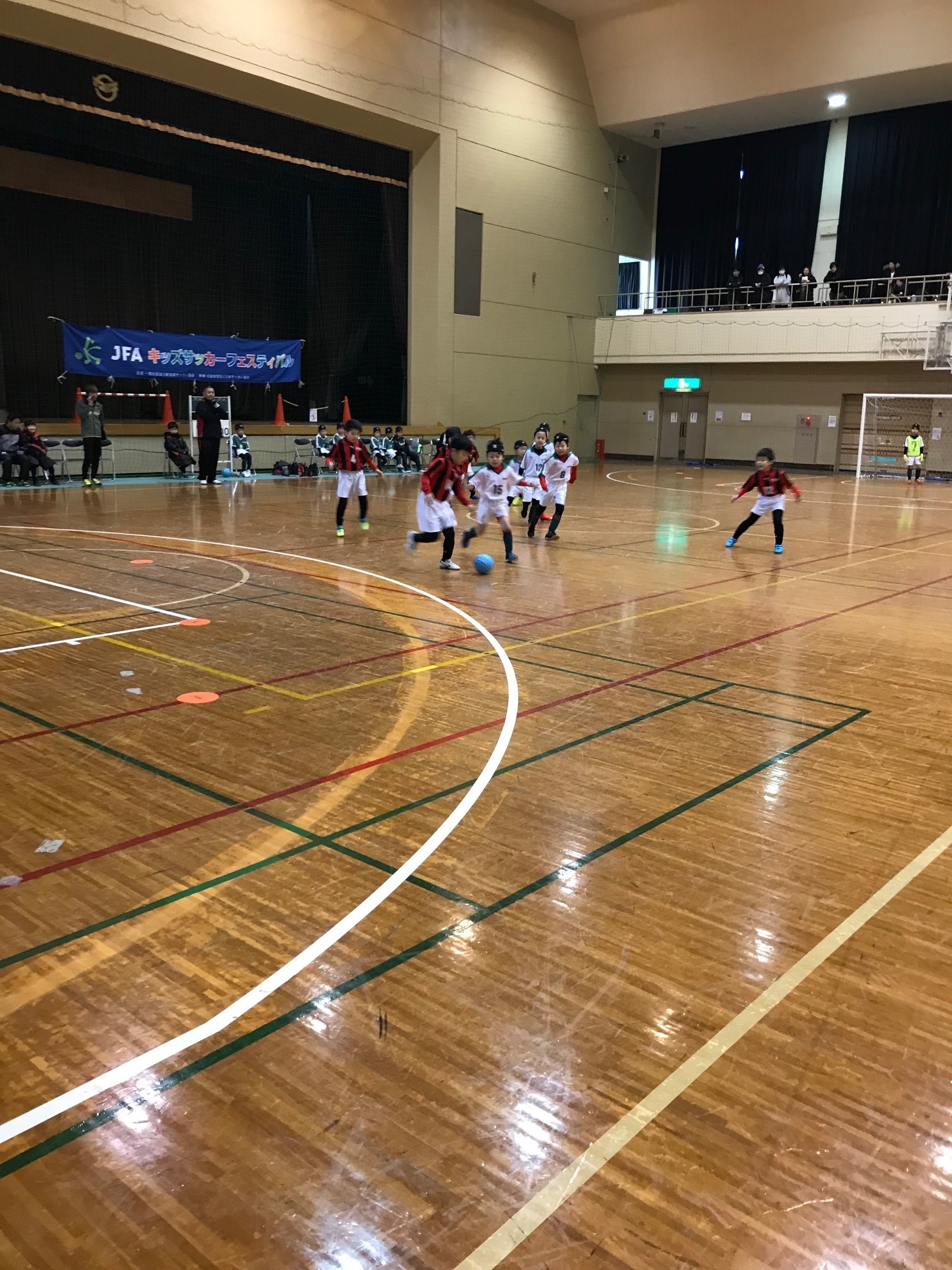 JFAキッズ（U-8）サッカーフェスティバル in新潟市潟東体育館