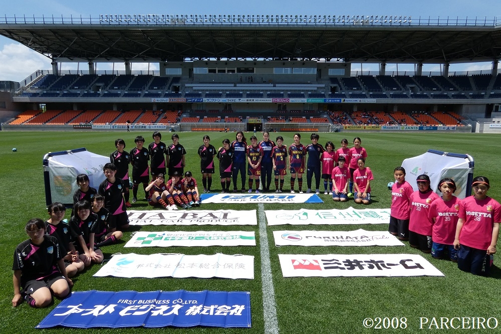 JFAレディース／ガールズサッカーフェスティバル in 長野Uスタジアム