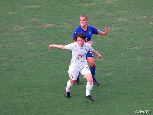 ユニバーシアード日本女子代表 初戦は開催国イタリアに勝利 Jfa 公益財団法人日本サッカー協会