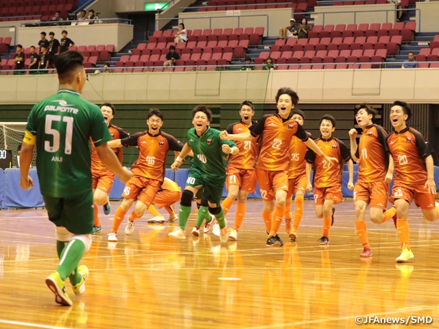 決勝は史上初のＦリーグ下部組織対決に　JFA 第6回全日本U-18フットサル選手権