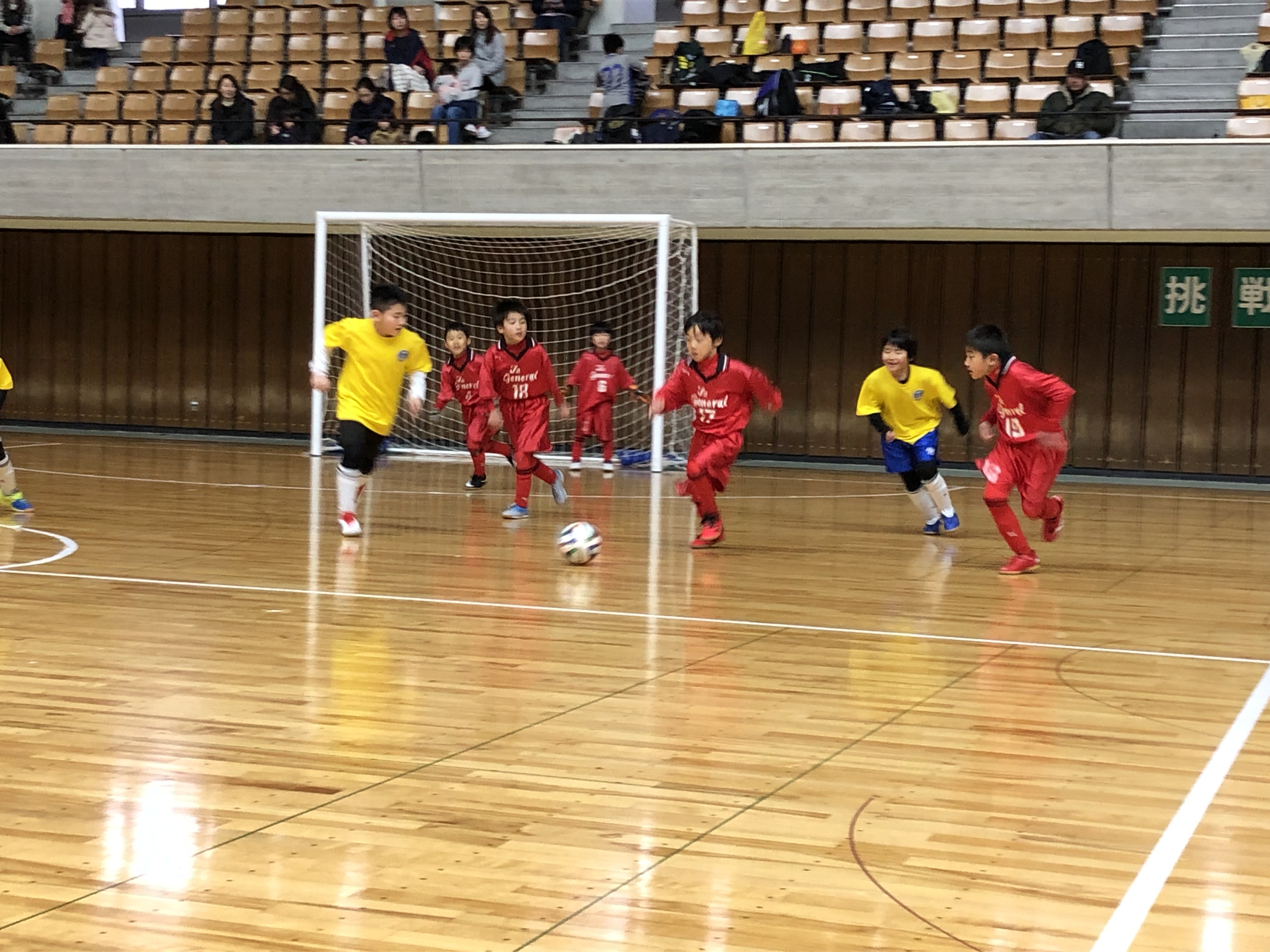 JFAキッズ（U-8/10）サッカーフェスティバル in 秋田県立体育館