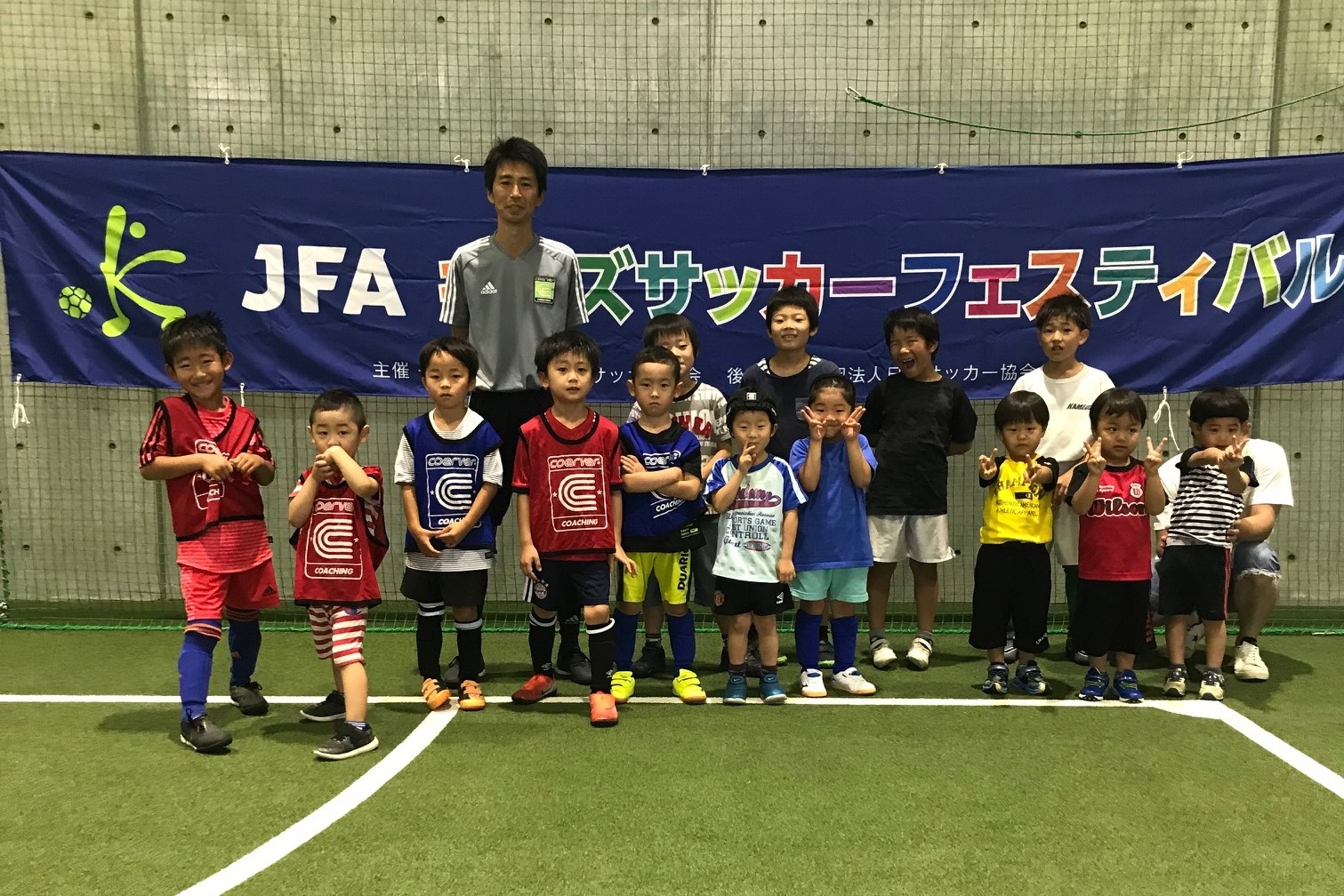 JFAキッズ（U-6）サッカーフェスティバル in 新潟市亀田総合体育館