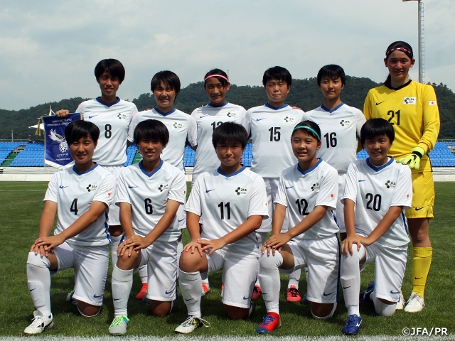 U 15日本女子選抜 2戦目をチャイニーズ タイペイに9 0で完勝 Eaff U 15 Girl S Football Festival 19 Jfa 公益財団法人日本サッカー協会