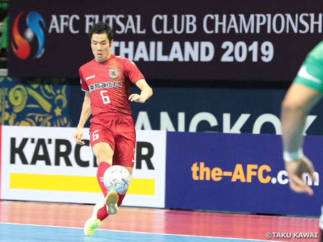 Nagoya Oceans comes from behind to start off the tournament with a victory at the AFC Futsal Club Championship Thailand 2019