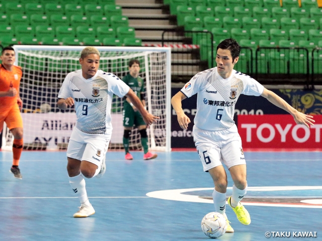 Nagoya Oceans defeats defending champion to advance to Quarterfinals at the AFC Futsal Club Championship Thailand 2019