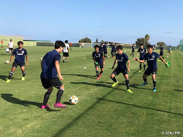 U-18日本代表、AFC U-19選手権2020予選に向け、スペインで活動を開始！