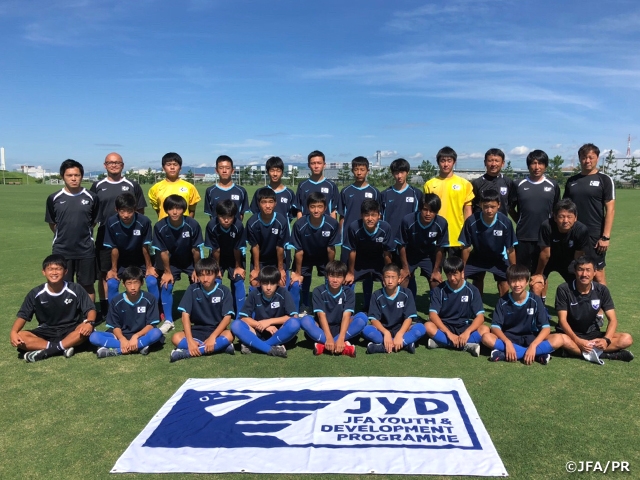 JFAエリートプログラム　U-14トレーニングキャンプ　後期が終了