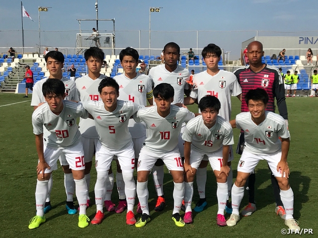 U-18 Japan National Team concludes Spain tour with win over Scotland