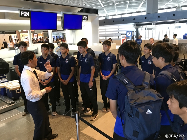 U-15日本代表 ラオスに到着！～AFC U-16選手権2020予選
