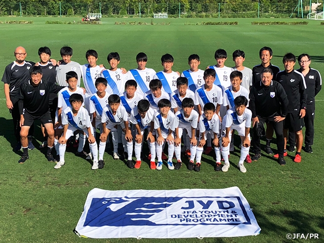 JFAエリートプログラム　U-13トレーニングキャンプ前期　全日程が終了