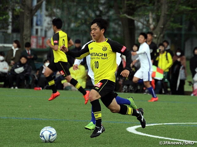 Top two teams of the EAST clash as Kashiwa and Aomori Yamada face each other in the 14th Sec. of the Prince Takamado Trophy JFA U-18 Football Premier League