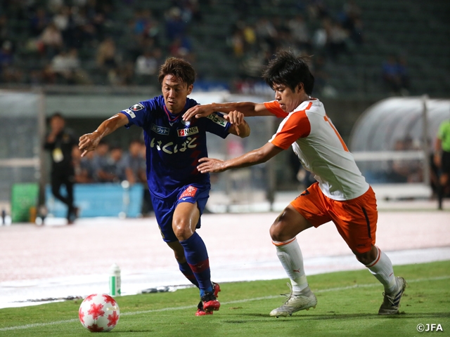 Ventforet Kofu defeats Hosei University in overtime at the 99th Emperor's Cup