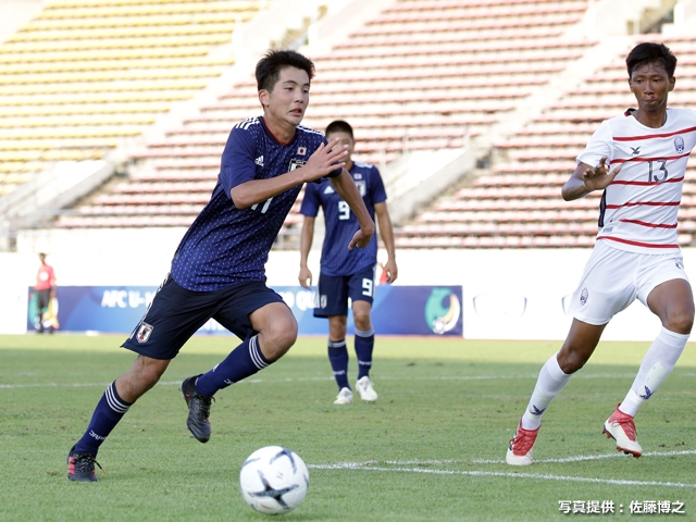 U-15 Japan National Team wins over Cambodia 8-0 at the AFC U-16 Championship 2020 qualification