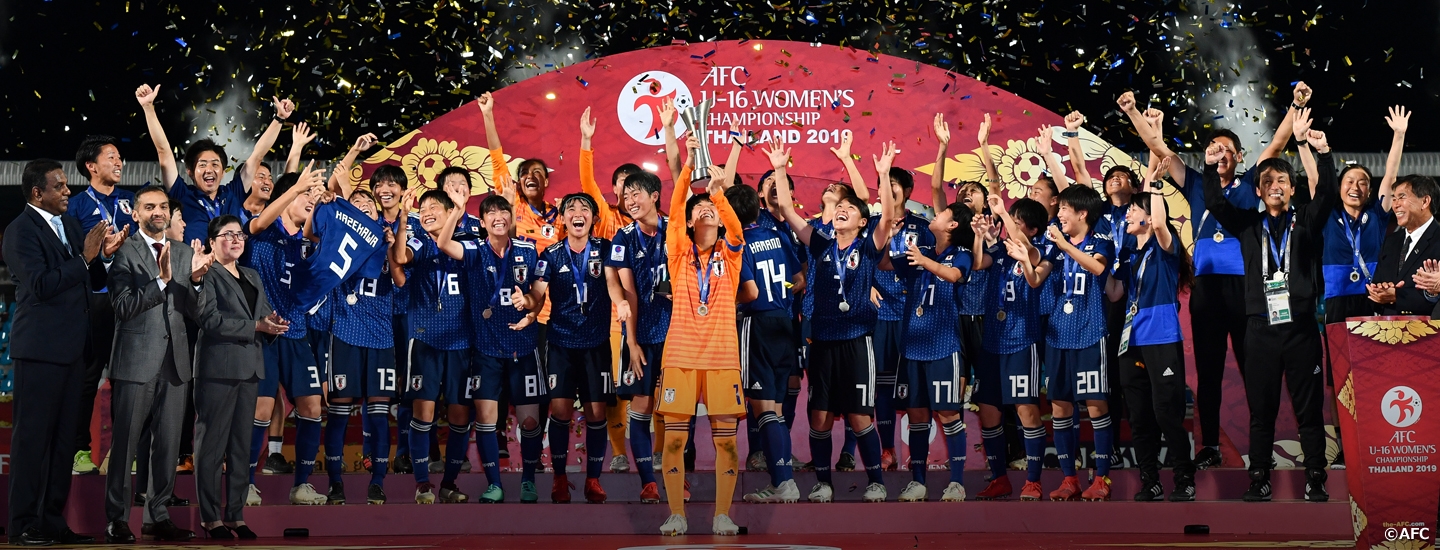 Afc U 16女子選手権タイ19 Top Jfa 公益財団法人日本サッカー協会