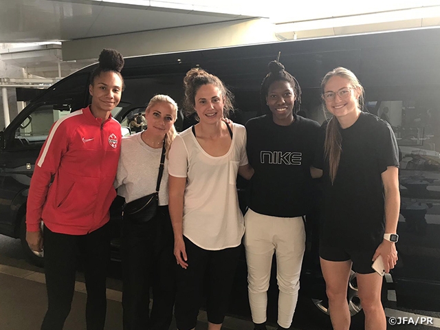 Canada Women's National Team arrives in Japan ahead of International Friendly Match vs Nadeshiko Japan