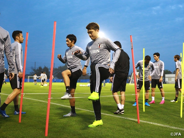 SAMURAI BLUE conducts first training session with full squad - FIFA World Cup Qatar Asian Qualification Round 2