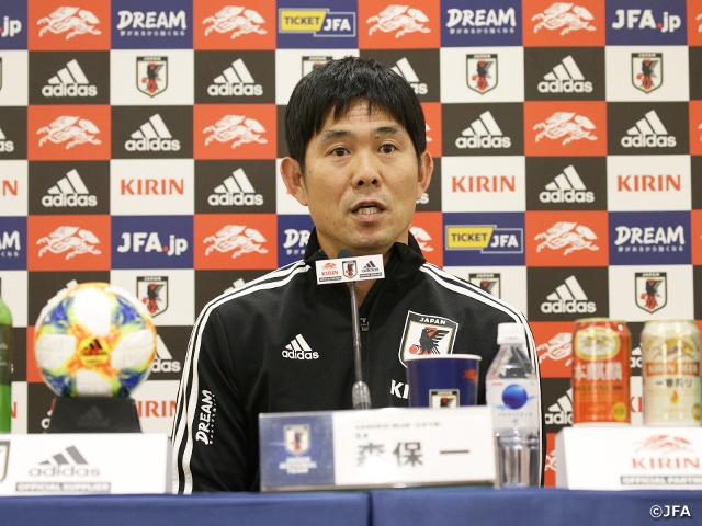 SAMURAI BLUE’s Coach Moriyasu demands intelligent plays and hard work from his players - FIFA World Cup Qatar Asian Qualification Round 2