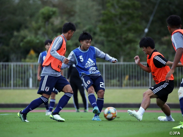 U-17日本代表がFIFA U-17ワールドカップブラジルに向けて千葉県東金市で活動開始