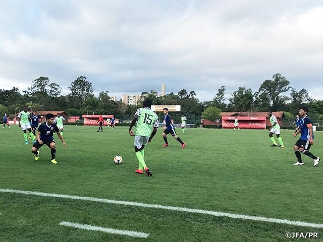U-17 Japan National Team conducts training match against Nigeria ahead of the FIFA U-17 World Cup Brazil 2019 (10/26-11/17)