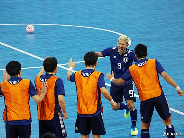 Japan Futsal National Team registers 17 goals in victory over Macau at the AFC Futsal Championship Turkmenistan 2020 Qualifiers (10/15-28 @Ordos City, China PR)