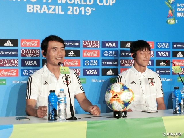 U-17日本代表、自信を持ってヨーロッパチャンピオンに挑む ～FIFA U-17ワールドカップブラジル2019