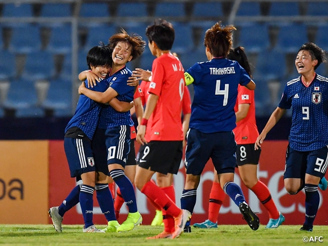 U-19 Japan Women's National Team defeats Korea Republic to mark second win - AFC U-19 Women's Championship Thailand 2019