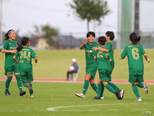 Nippon TV Menina defeat Seiwa Gakuen High School to advance to second round of the Empress's Cup JFA 41st Japan Women's Football Championship