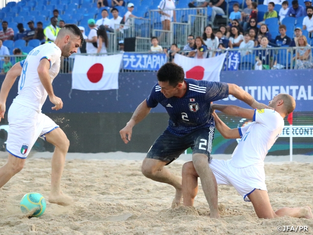 ビーチサッカー日本代表、強豪イタリアに逆転勝利 ～インターコンチネンタルカップ
