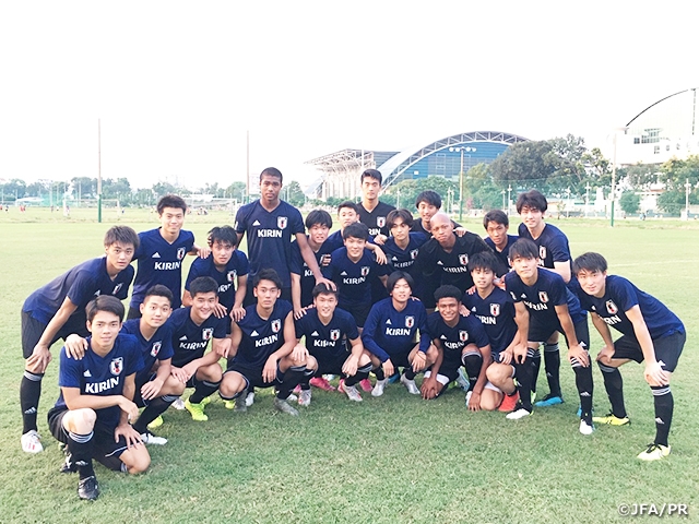 AFC U-19 Championship 2020 Qualification gets under way for the U-18 Japan National Team