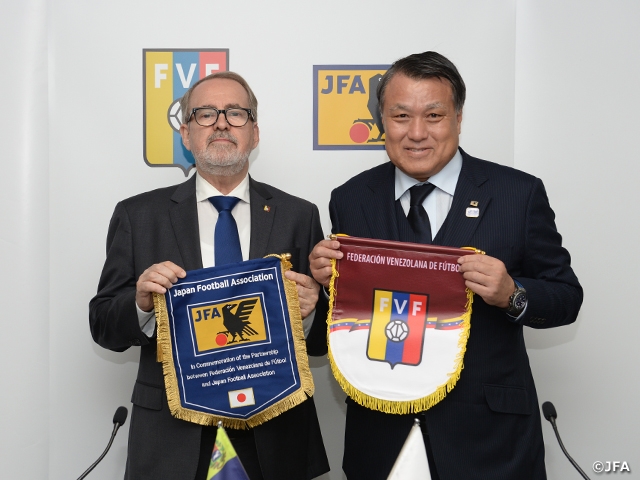 JFA signs partnership with Federacion Venezolana de Futbol
