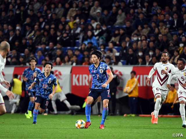 SAMURAI BLUE、年内国内最終戦でベネズエラ代表に4失点 ～キリンチャレンジカップ2019～