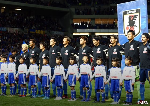 キリンチャレンジカップ19 11 19 Top Jfa 公益財団法人日本サッカー協会