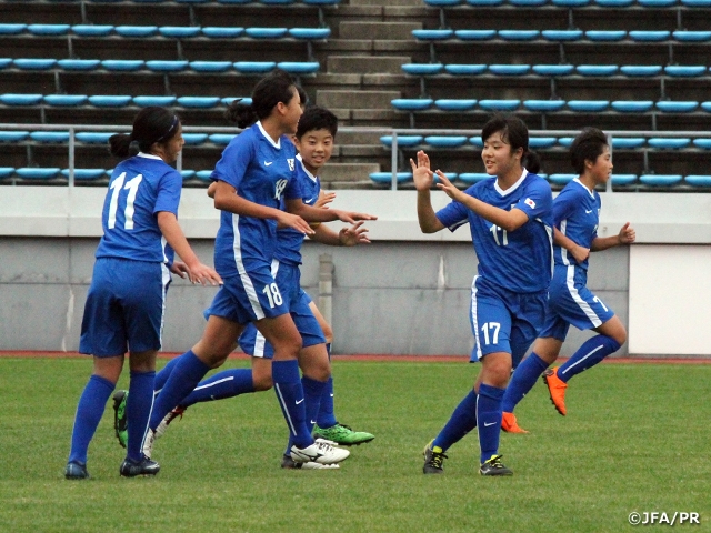 JFAエリートプログラム女子U-14　韓国に2勝し、活動を終える ～JOC日韓競技力向上スポーツ交流事業～