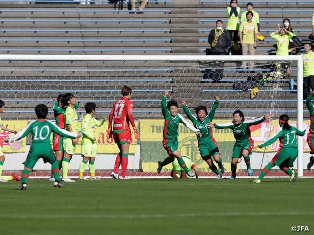 Okayama Sakuyo High School pull off major upset against JEF United Chiba Ladies at the second round of the Empress's Cup JFA 41st Japan Women's Football Championship