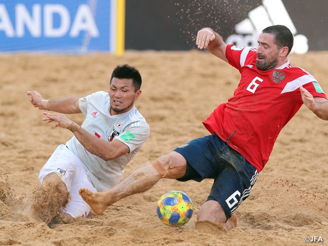 Japan Beach Soccer National Team finish in 4th place at the FIFA Beach Soccer World Cup Paraguay 2019