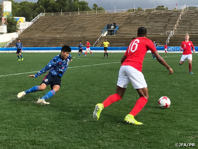 U-15日本代表 イングランド代表に0-5完敗｜JFA｜公益財団法人日本サッカー協会