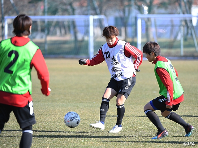 Nadeshiko Japan hold training session to prepare for match against China PR - EAFF E-1 Football Championship 2019
