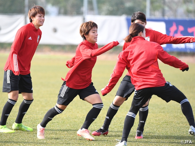 なでしこジャパン 連勝をかけていよいよ中国女子代表戦 Eaff E 1 サッカー選手権 19 決勝大会 Jfa 公益財団法人日本サッカー協会