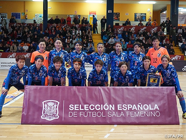 ヨーロッパチャンピオン フットサルスペイン女子代表と国際親善試合を戦う フットサル日本女子代表スペイン遠征 Jfa 公益財団法人日本サッカー協会