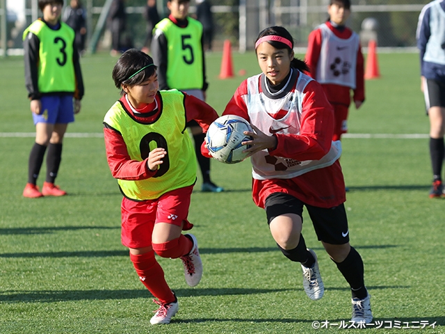 Jfaナショナルトレセン女子u 14が東日本 西日本でスタート Jfa 公益財団法人日本サッカー協会
