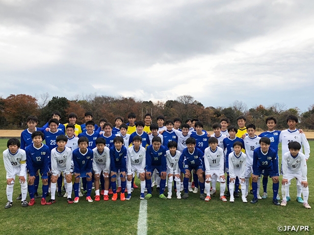 2019JFAエリートプログラムU-13トレーニングキャンプ後期が終了