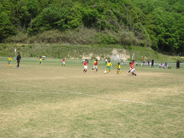 JFAキッズ（U-8）サッカーフェスティバル in 矢掛町総合運動公園