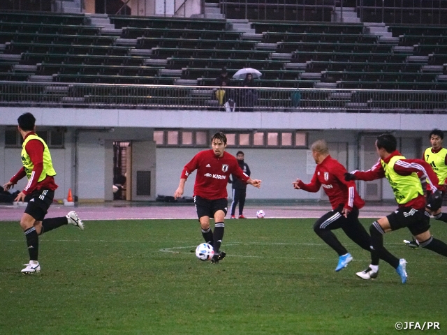 U-22日本代表 フルピッチで紅白戦を実施 ～キリンチャレンジカップ2019