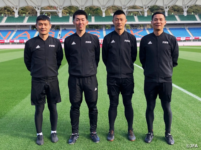 キリンチャレンジカップ2019 U-22日本代表 対 U-22ジャマイカ代表 担当審判員紹介