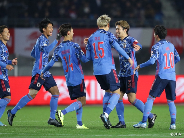 U-22 Japan National Team score 9 goals in win over Jamaica - KIRIN CHALLENGE CUP 2019